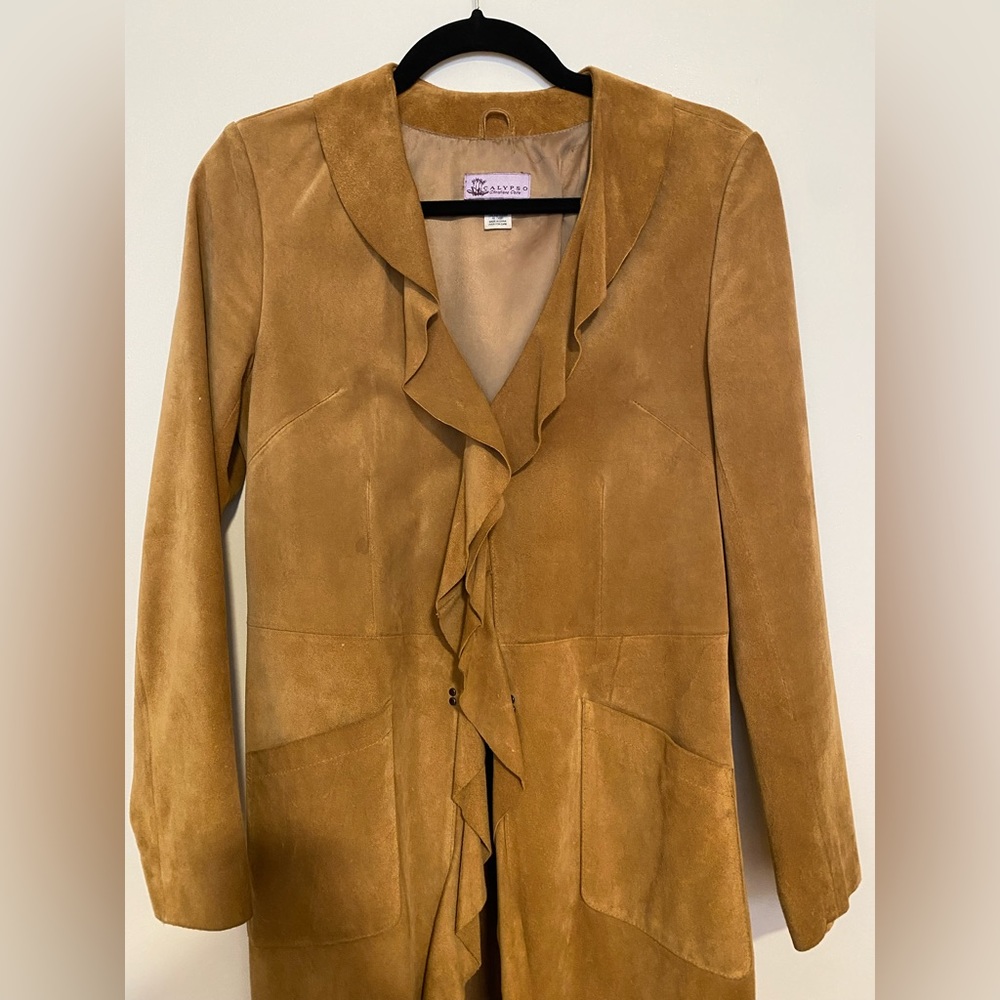 Vintage Calypso suede coat